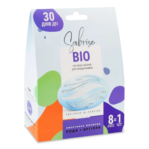 Поглотитель запаха для холодильника Sabrise Bio