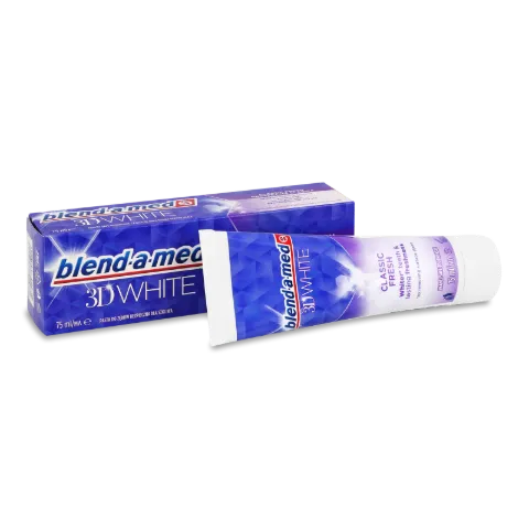 Паста зубная Blend-a-med 3D White Классич свежесть