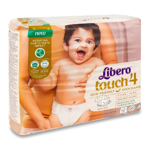 Підгузники Libero Touch 4 7-11кг