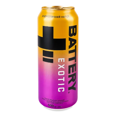 Напій енергетичний Battery Exotic б/а сил/газ з/б