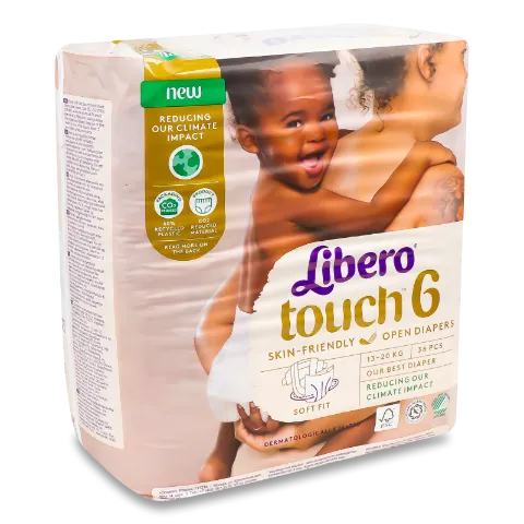 Підгузники Libero Touch 6 13-20кг