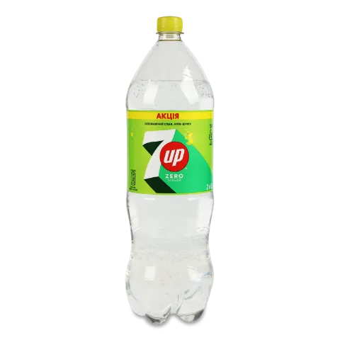 Напій 7UP Zero Sugar сильногазований