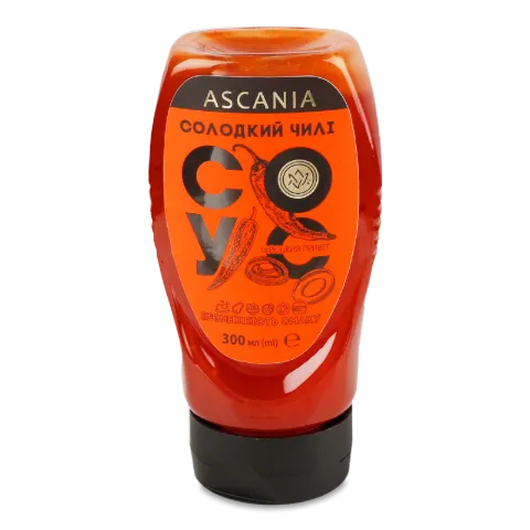 Соус Асканія Солодкий чилі, пляшка