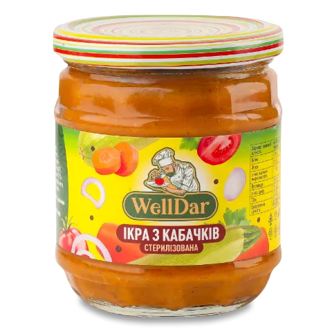 Ікра WellDar з кабачків