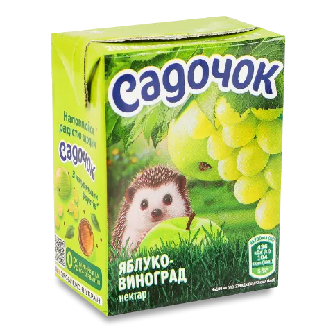 Нектар «Садочок» яблуко-виноград