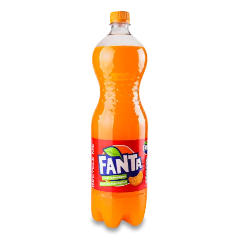 Напій Fanta смак мандарин сильногазований
