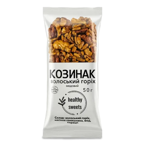 Козинак Healthy Sweets волоський горіх медовий
