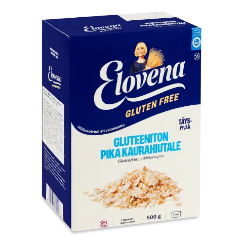 Пластівці вівсяні Elovena без глютену 1 хвилина