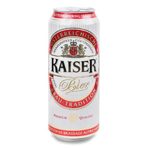 Пиво Kaiser світле з/б