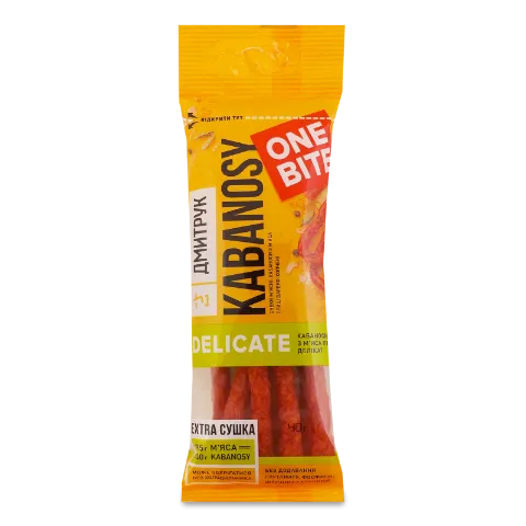 Кабаноси Дмитрук One Bite Delicate курячі в/к