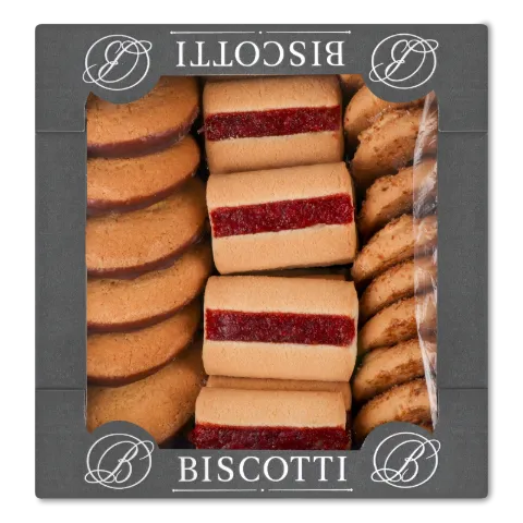 Печиво Biscotti Фраголіно Мікс здобне пісочно-відсадне