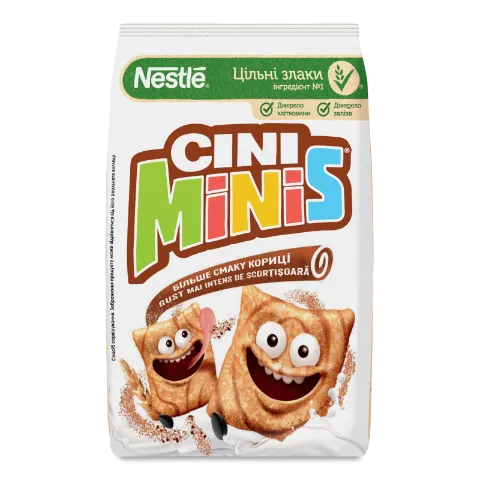 Сніданок сухий Nestle Cini Minis з вітамінно-мінеральними речовинами