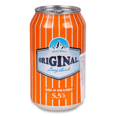 Напиток слабоалк Original Long Drink GinOrange ж/б