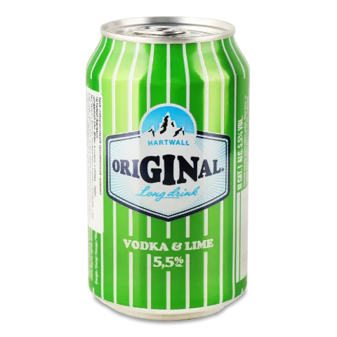Напиток слабоалк Original Long Drink VodkaLime ж/б
