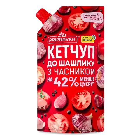 Кетчуп Pripravka «До шашлику» з часником