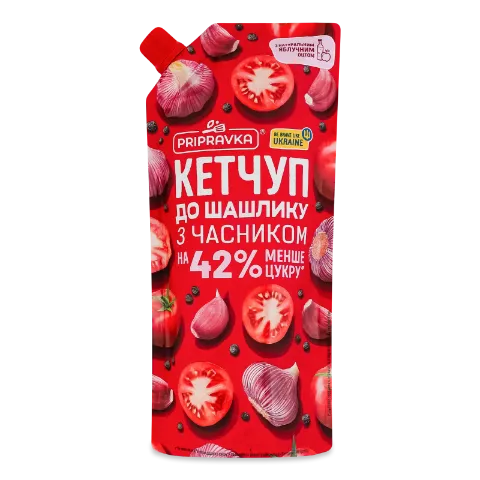 Кетчуп Pripravka «До шашлику» з часником