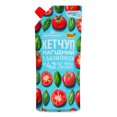 Кетчуп Pripravka «Лагідний» з базиліком