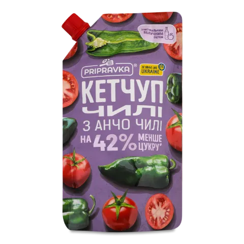 Кетчуп Pripravka Чилі з анчо чилі