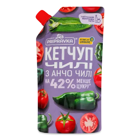 Кетчуп Pripravka Чилі з анчо чилі