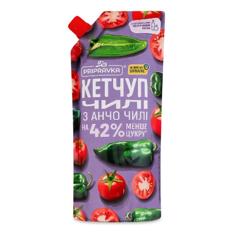 Кетчуп Pripravka Чилі з анчо чилі