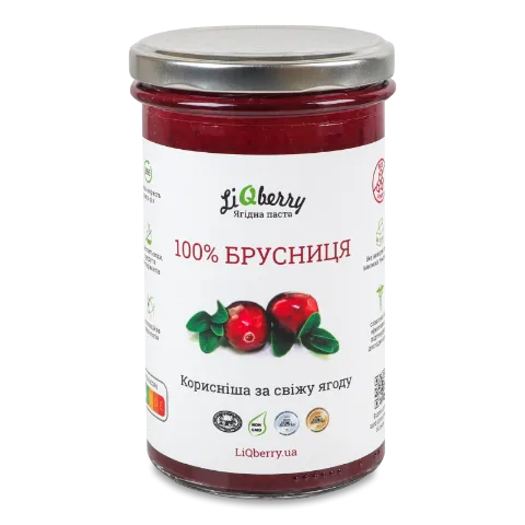 Паста LiQberry бруснична