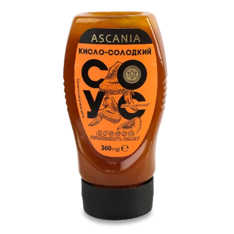 Соус Асканія кисло-солодкий, пляшка