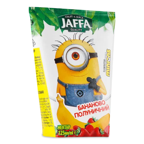 Нектар Jaffa Minions бананово-полуничний