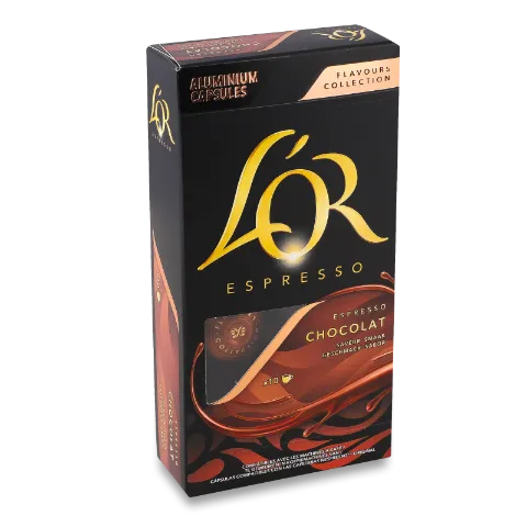 Кава мелена L'OR EspressoChocolate в капсулах 10шт