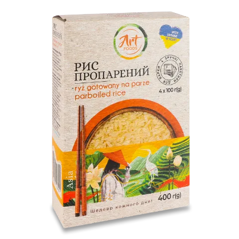Рис Art Foods пропарений