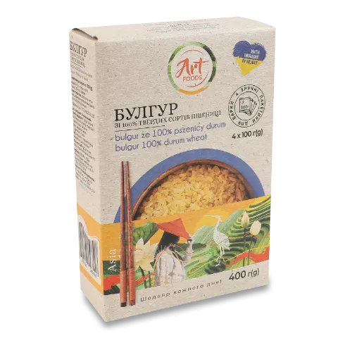 Булгур Art Foods зі 100% твердих сортів пшениці