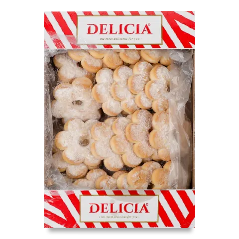 Печиво Delicia Домашнє з цукровою пудрою здобне