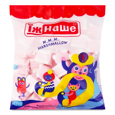 Маршмеллоу Їж Наше Жувальні крейдочки аром суниці