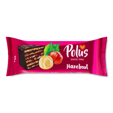 Торт Polus Фундук вафельний глазурований
