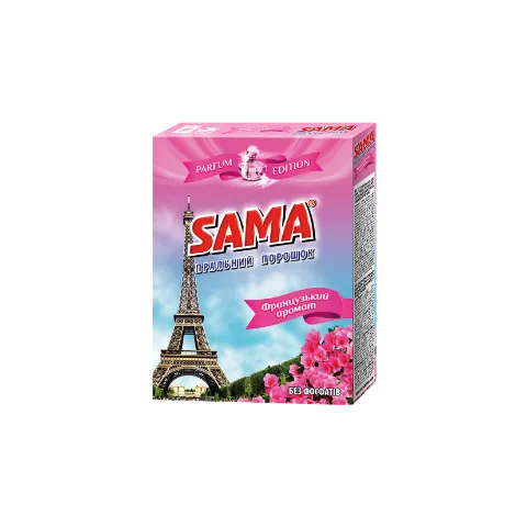 Порошок пральний Sama Французьк аромат б/фосф унів