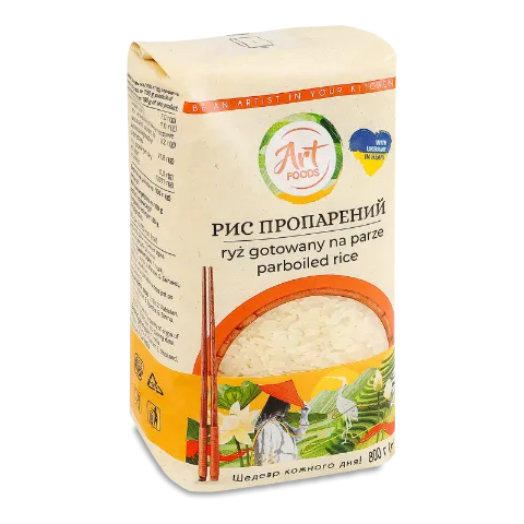Рис Art Foods пропарений