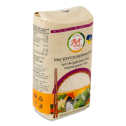 Рис Art Foods круглозернистий