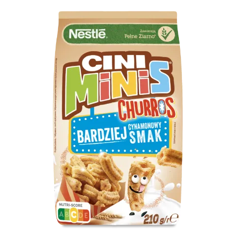 Сніданок сухий Cini Minis Churros з вітамінами та залізом