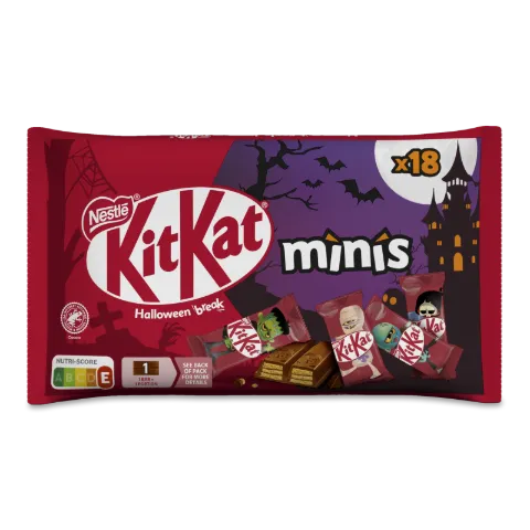 Цукерки Kit Kat Міні Хеловін вафельні