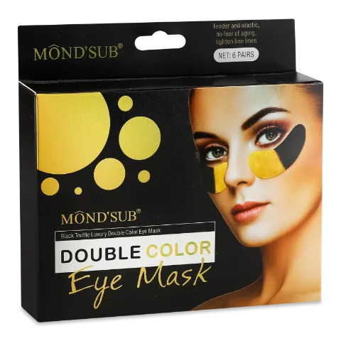 Патчі під очі Mond'Sub чорно-золоті