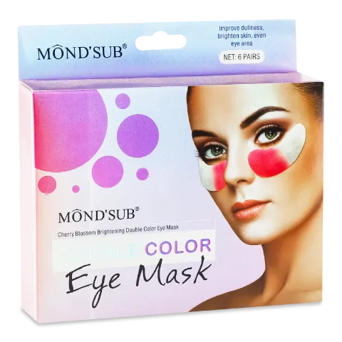 Патчі під очі Mond'Sub освітлюючі біло-рожеві