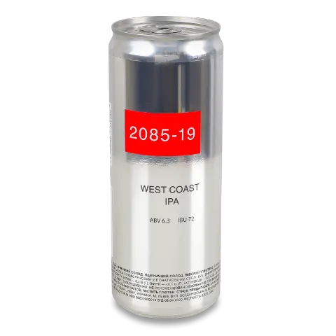 Пиво 2085-19 West Coast IPA світле н/ф з/б