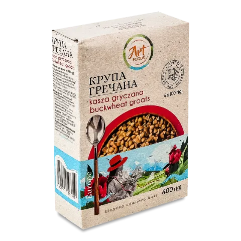 Крупа Art Foods гречана