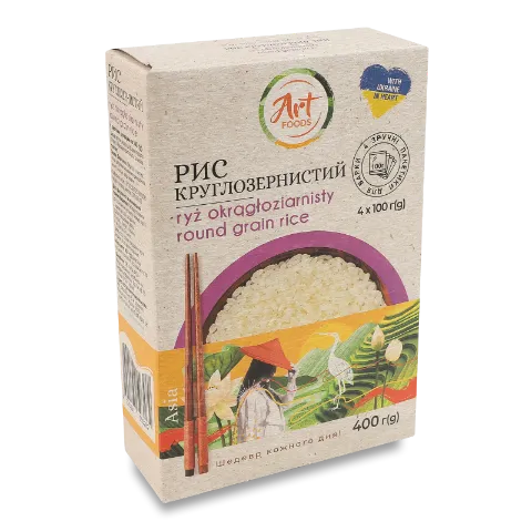 Рис Art Foods круглозернистий