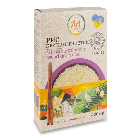 Рис Art Foods круглозернистий