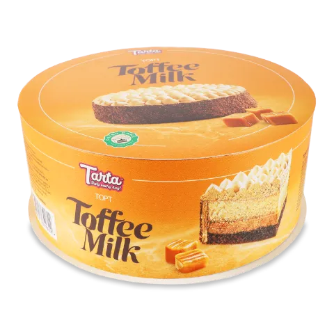 Торт Tarta Toffeе Milk бісквітний