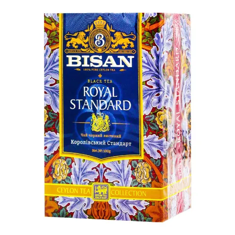 Чай чорний Bisan Royal Standart середній лист