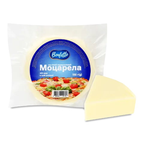 Сир Bonfetto Моцарела 45%