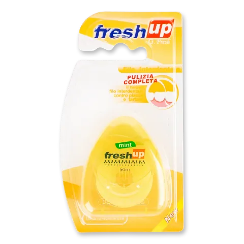 Нитка зубна FreshUp м'ятна 50м