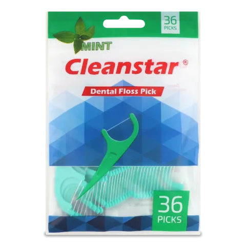 Нитка-флос зубна Cleanstar м'ятна