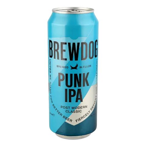 Пиво BrewDog Punk IPA світле з/б